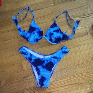 New tie dye bikini